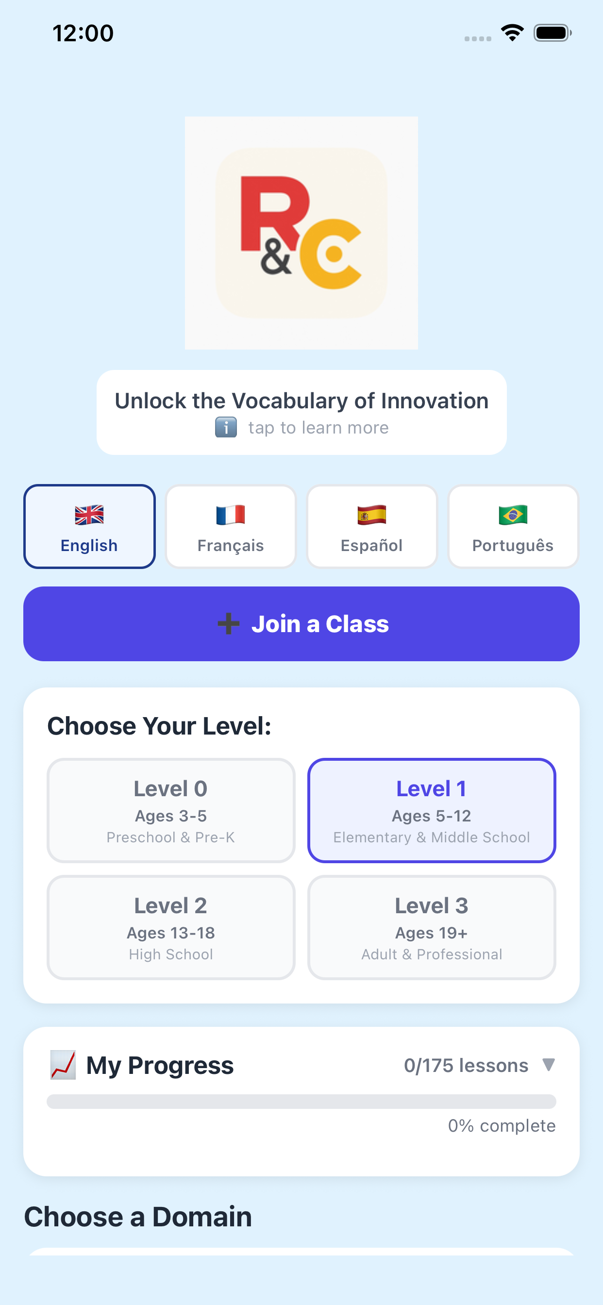 RnCApp screenshot